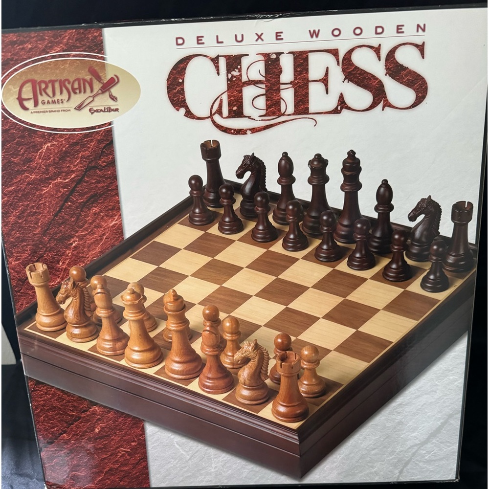 Deluxe Wooden Chess Set
